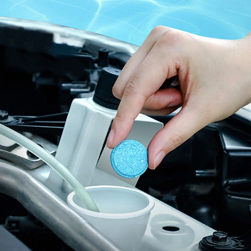 20pcs Solid Cleaner Car Windscreen Wiper Effervescent Tablets for Window
