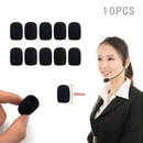 10pcs 30mm Soft Elastic Sponge Microphone Head Cover for Headset Sleeve Mic