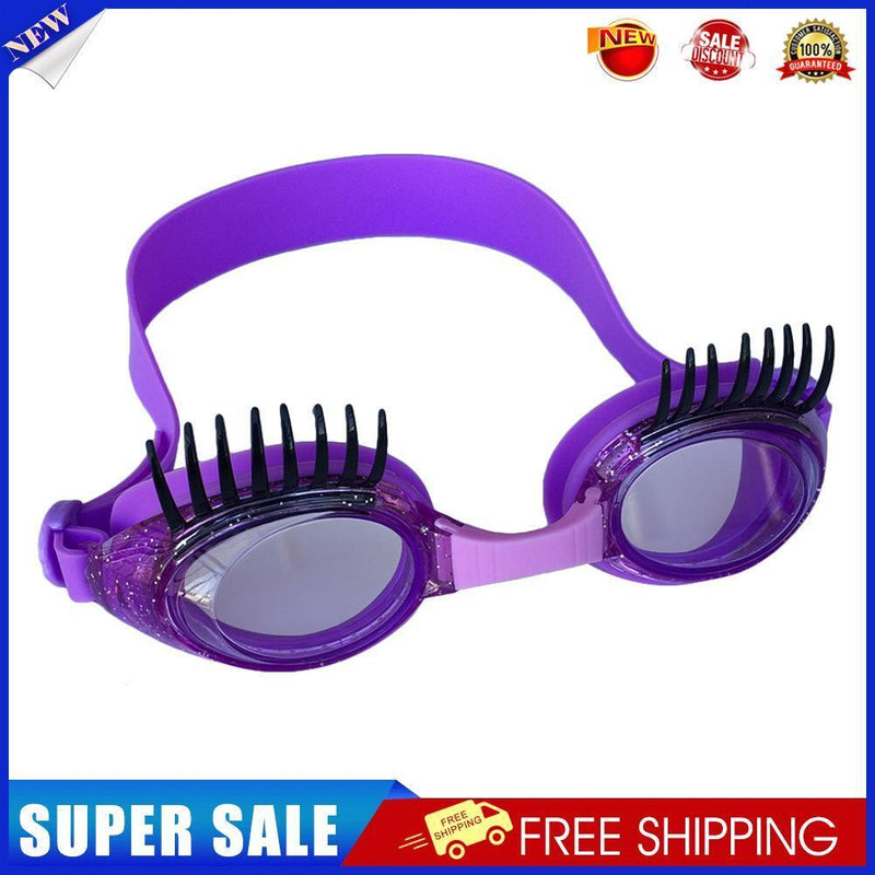 Childrens Swimming Goggles Cartoon Waterproof Anti Fog Eyewear Glasses (D)