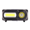 Hiking USB Rechargeable COB LED Glare Headlight Head Lamp Fishing Lighting
