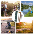 Outdoor Double Shepherd Hook Heavy Duty Garden Poles for Hanging Lights Plants