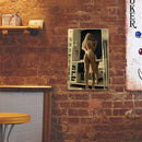 Sexy Lady Retro Metal Plate Tin Sign Wall Plate for Bar Pub Iron Painting Art