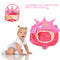 Baby Sofa Support Seat Cover Learning To Sit Chair Case No Filler (Pink) Newly