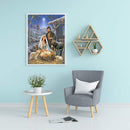 Full Cross Stitch 11CT Shepherd Stamped Embroidery DIY Crafts Home Decorations