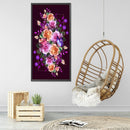 5D Diamond Painting Flower Butterfly Full Round Drill Rhinestone DIY Decoration