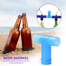 Beer Snorkel Funnel Drink Bong Bucks Hens Straw for Party Bar Brewing Equip