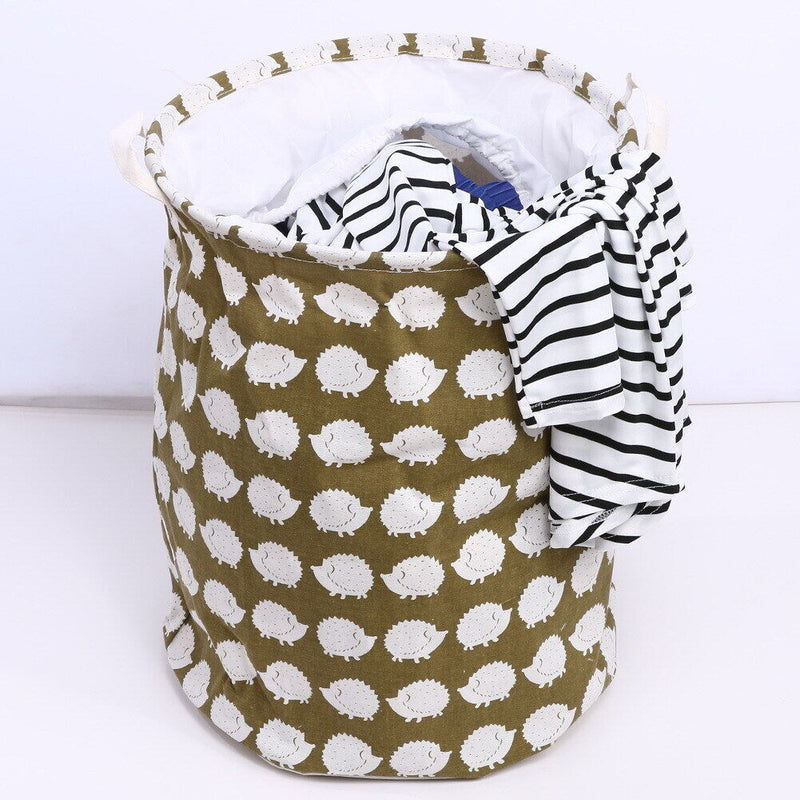 Linen Storage Box Household Organizer Bin Basket Laundry Container