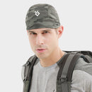 Cycling Helmet Lining Beanie Ice Silk Quick Drying Running Cap (Green Camo)