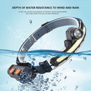 Sensor LED Headlight COB USB Headlamp Camping Riding Head Torch (W678-5) Newly