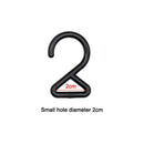 30x Z-Shaped Hanging Hook Pot Pan Holder for Outdoor Camping Picnic (2cm)