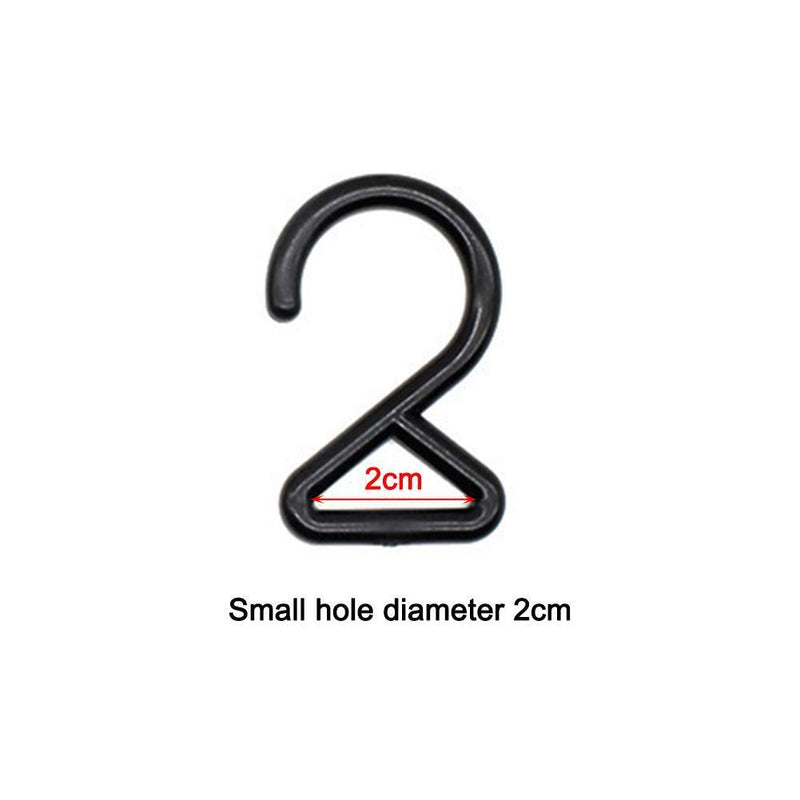 30x Z-Shaped Hanging Hook Pot Pan Holder for Outdoor Camping Picnic (2cm)