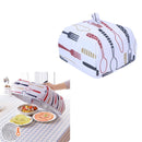 Reusable Kitchen Food Cover Keep Food Warm Folding Aluminum Foil Cover