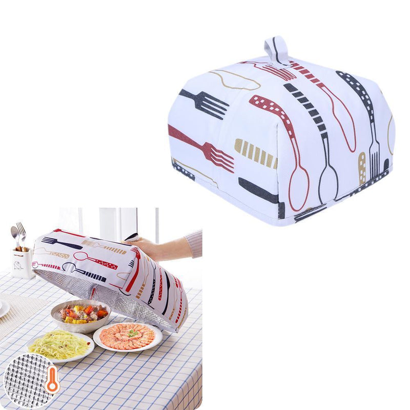 Reusable Kitchen Food Cover Keep Food Warm Folding Aluminum Foil Cover