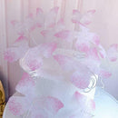 6PCS Butterflies Beautiful Elegant Insert Cards Birthday Cake Prop U A S5R8