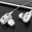 A4 1.2m In-ear Sport Earphones Intelligent Recognition Wired 3.5mm Headset w/Mic