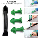 Caulking Construction Silicone Remover Caulk Finisher Scraper (Green Set) Newly