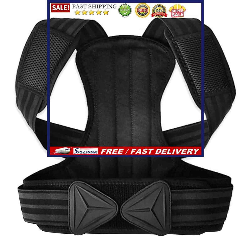 Posture Corrector - Adjustable Back Brace Support for Women and Men (L / XL)