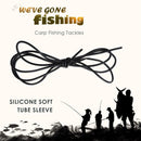 1m DIY Silicone Soft Rigs Tube Sleeve for Carp Fishing Tackles (Black) Newly