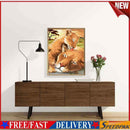 Lion Cub and Mother Diamond Painting Kits Full Round Drill Wall Decor Art C