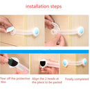 Window Refrigerator Door Stopper Cupboard Cabinet Lock Drawer Baby Safety Lock