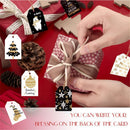 Christmas Ball Kraft Paper Kraft Tag Gift Wrapping Hang Tags Christmas Labels