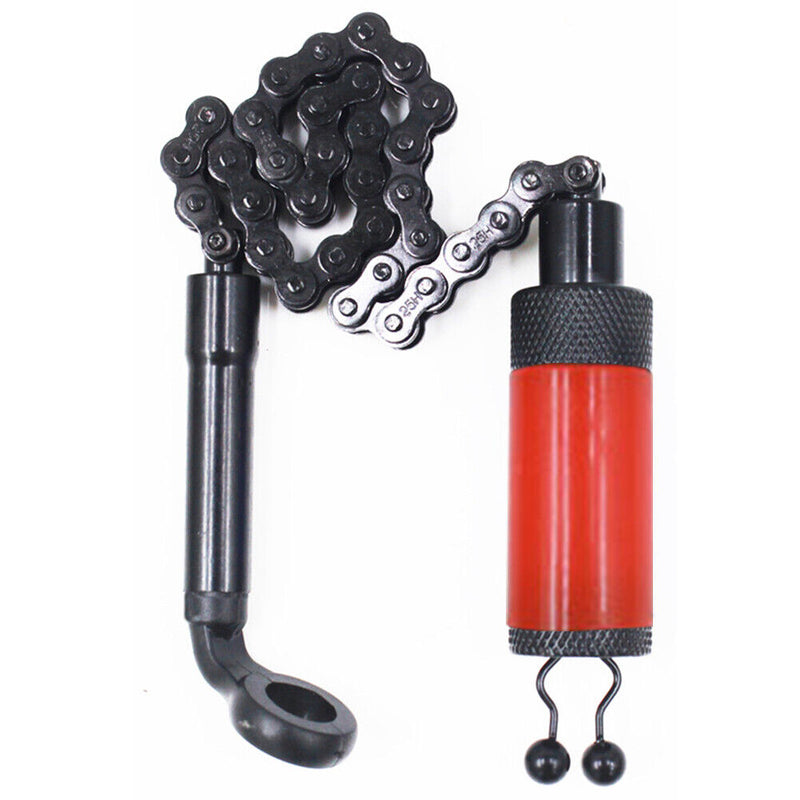 Fishing Bite Alarms Chain Wiggler Fish Bite Indicator Wobbler Tools (Red)