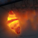 Light Cake Simulation Bread LED Night Lamp Baking Room Gift (Croissant) Newly