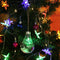 Soft Plastic Clear LED Christmas Light Bulb Ball Tree Hanging Bauble (785-B