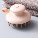Handheld Scalp Massage Brush Portable Shampoo Brush Hair Care Comb (Pink)
