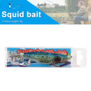 9g Luminous Squid Jigs Artificial Wood Shrimps Cuttlefish for Sea Fishing Hoo