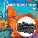 100g Activated Carbon Charcoal Pellets For Aquarium Filt Saltwater P5R7 U6Y0