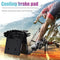 1 Pair MTB Bike Cooling Fins Heat Radiation Brake Pad for M9000 M9020 M987 Newly