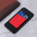 Adhesive Silicone Fashion Elastic Wallet Case Phone Card Holder Card Pocket
