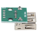 10pcs USB 2.0 Female Socket to DIP 4Pin 2.54mm Adapter for Cellphone Data C