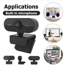 HD 1080P Web Camera USB Built-in Microphone for Computer Laptop Video Recording