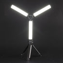 Portable LED Flashlight USB Folding Lamp for Bright Work with Brackets