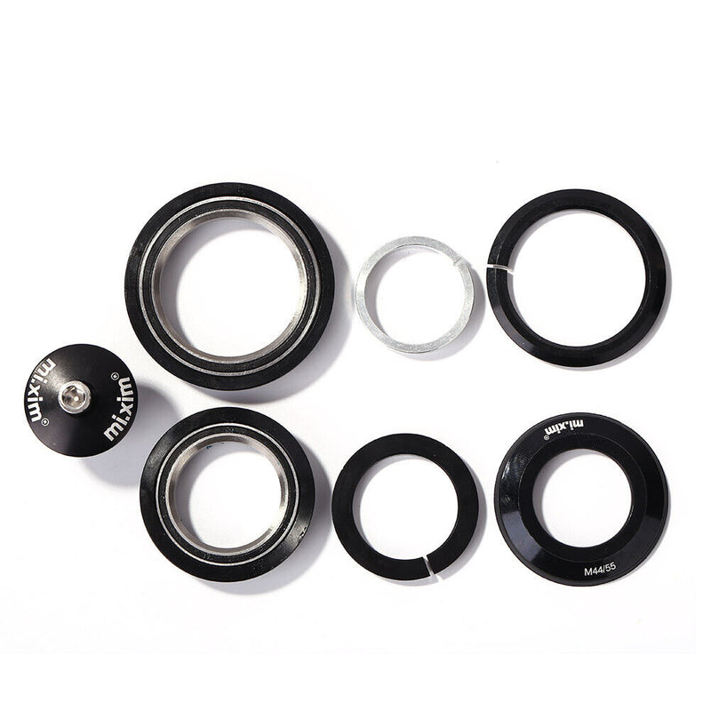 Aluminum Internal Bearing MTB Bike Headset for Tapered Tube Fork (M44/55) Newly
