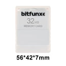 V1.966 Free McBoot 32MB Memory Cards for PS2 Game Console Card (White) Newly