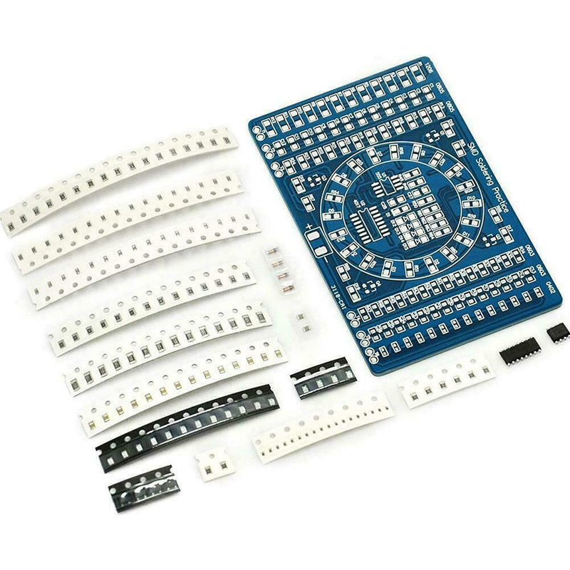 Soldering Practice SMD Circuit Board LED Electronics x DIY 1 Project Kit I7A2