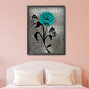 5D Diamond Painting Rose Butterfly Full Square Rhinestone DIY Home Decoration