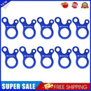 #A ShineTrip 10pcs Camping Tent Cord Wind Rope Buckle Aluminum Tensioners Fasten