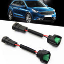 2pcs H11 H9 H8 Extension Cable Wiring Harness for Car Halogen Headlights Newly