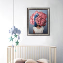 40x50cm Flower Girl Frameless Picture Oil Paint By Numbers Hand Painted Decor