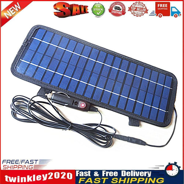 4.5W/12Volt Smart Power Solar Panel Charger for Car Boat Motorcycle Newly