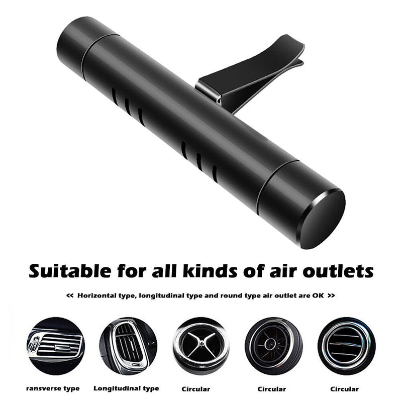 Car Air Freshener Vent Clip Perfume Air Outlet Fragrance Diffuser (Black)
