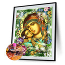5D Rhinestone Picture Mosaic Craft DIY Full Round Drill Diamond Painting Deco