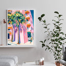 40x50cm Frameless Summer City DIY Oil Paint By Numbers Picture Living Room Decor