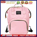 Women Mummy Maternity Travel Backpacks Baby Nursing Handbags (Light Pink)