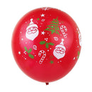 Kit Merry Christmas Party Banner Decor Confetti Balloon Latex Balloons Set