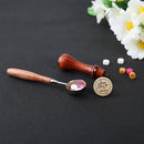 25mm Retro Wax Seal Head Replace Copper Head DIY Decor Craft Tools (36) Newly